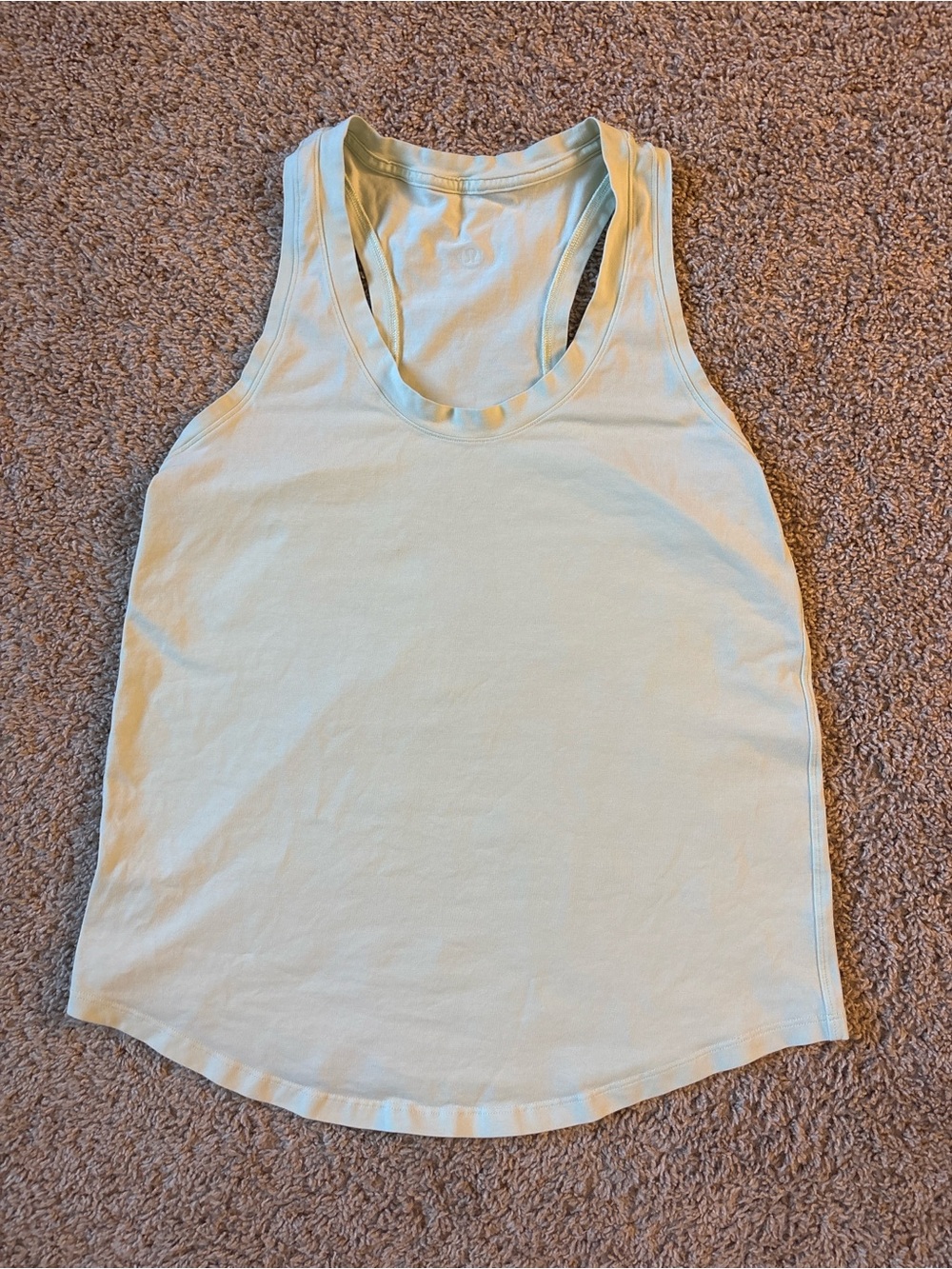 Lululemon Pale Green Racerback Tank